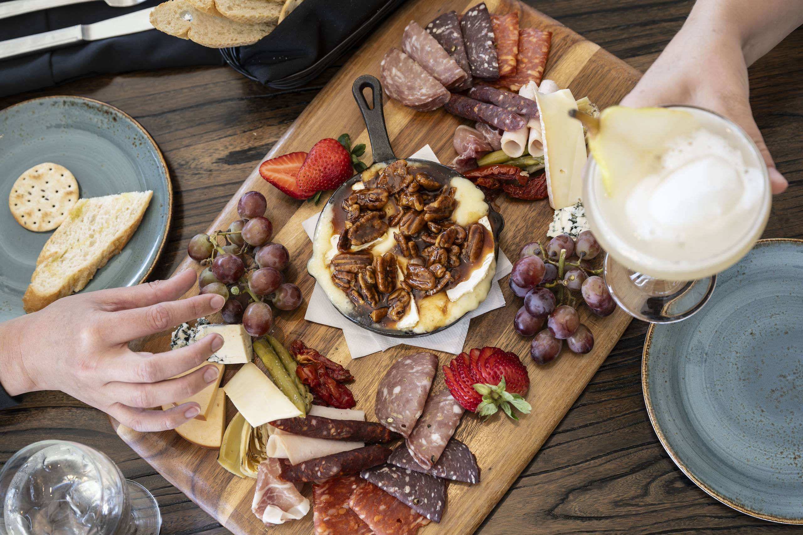 Cocktail and Charcuterie